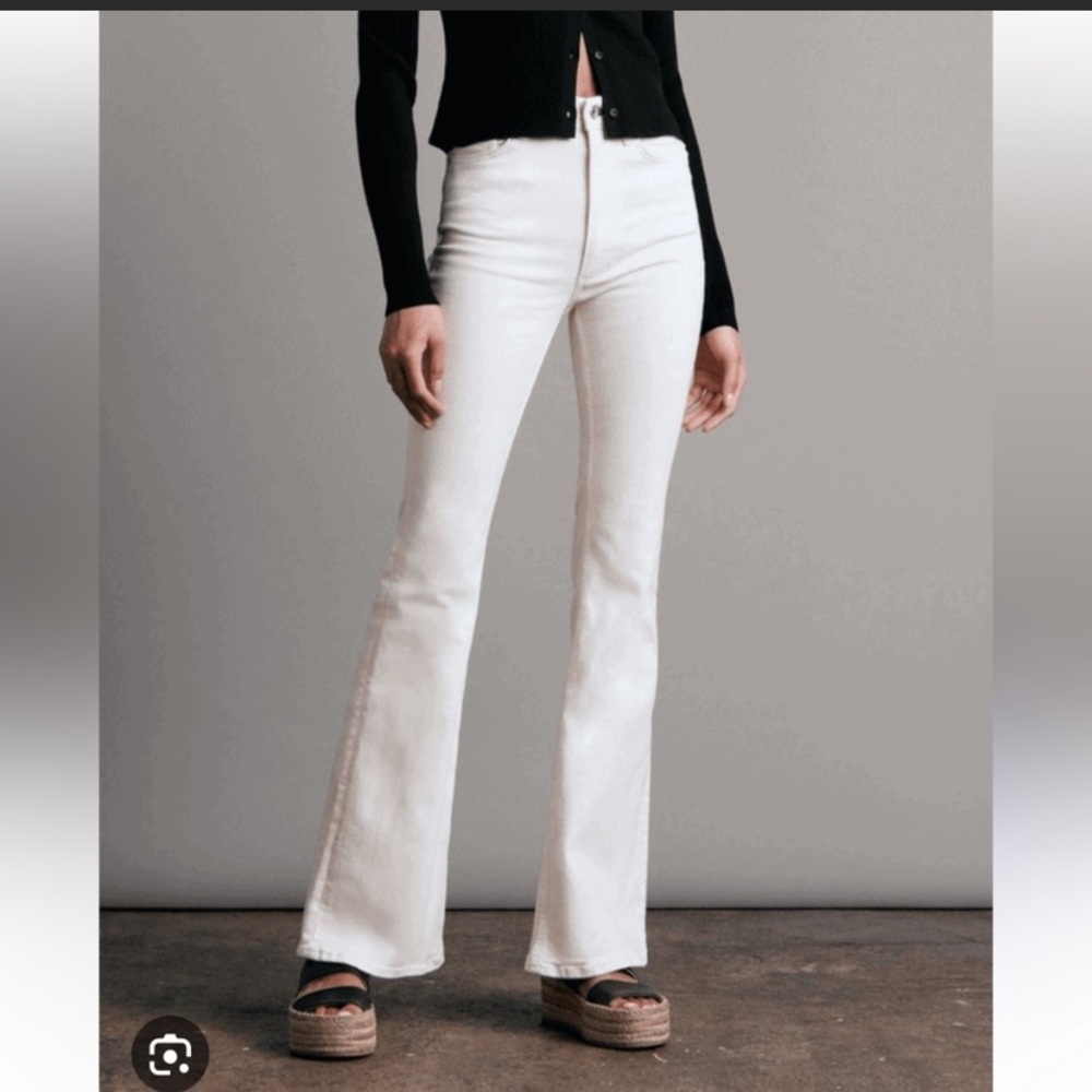 White, flare Rag & Bone jeans